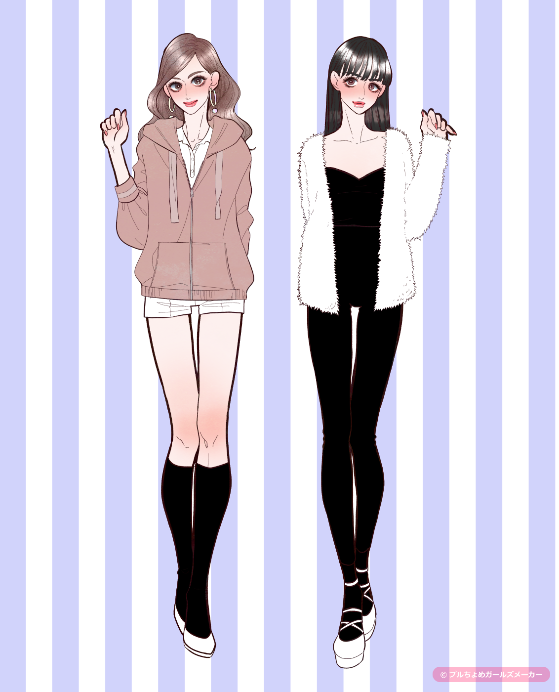 ガールズメーカーで作られた女の子3