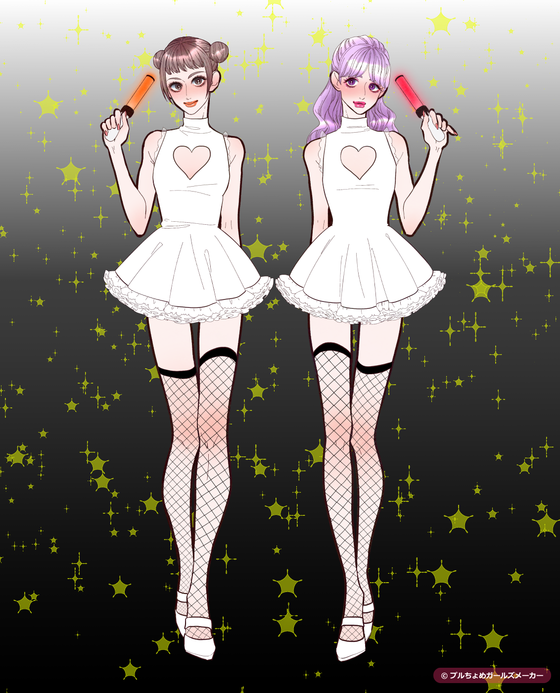 ガールズメーカーで作られた女の子4