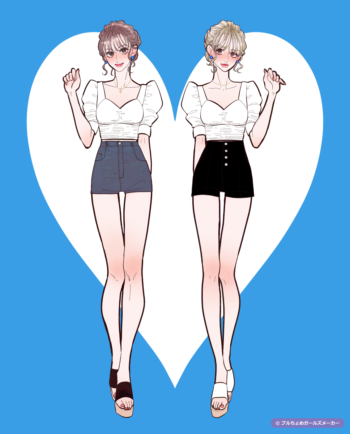 ガールズメーカーで作られた女の子7
