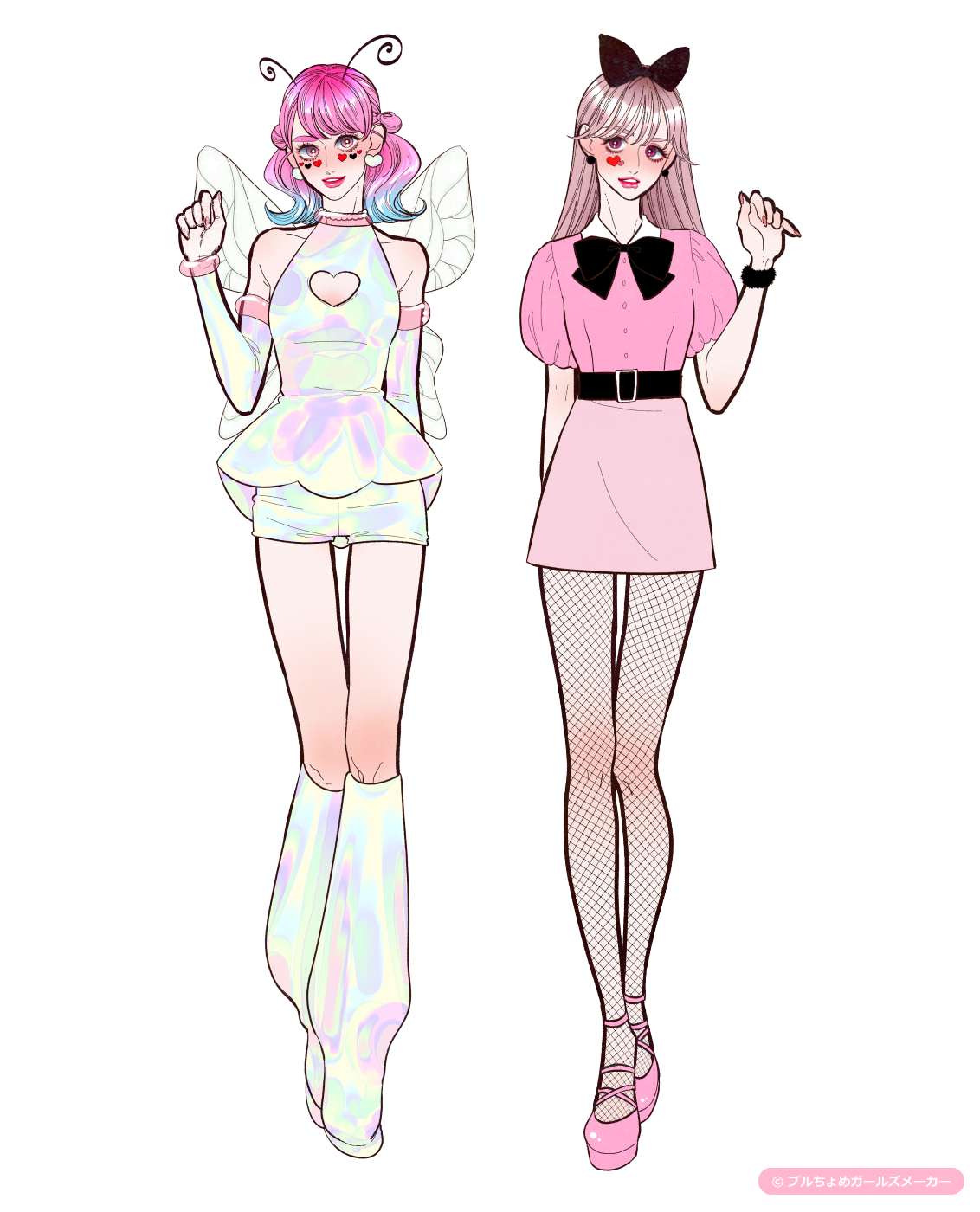 ガールズメーカーで作られた女の子2