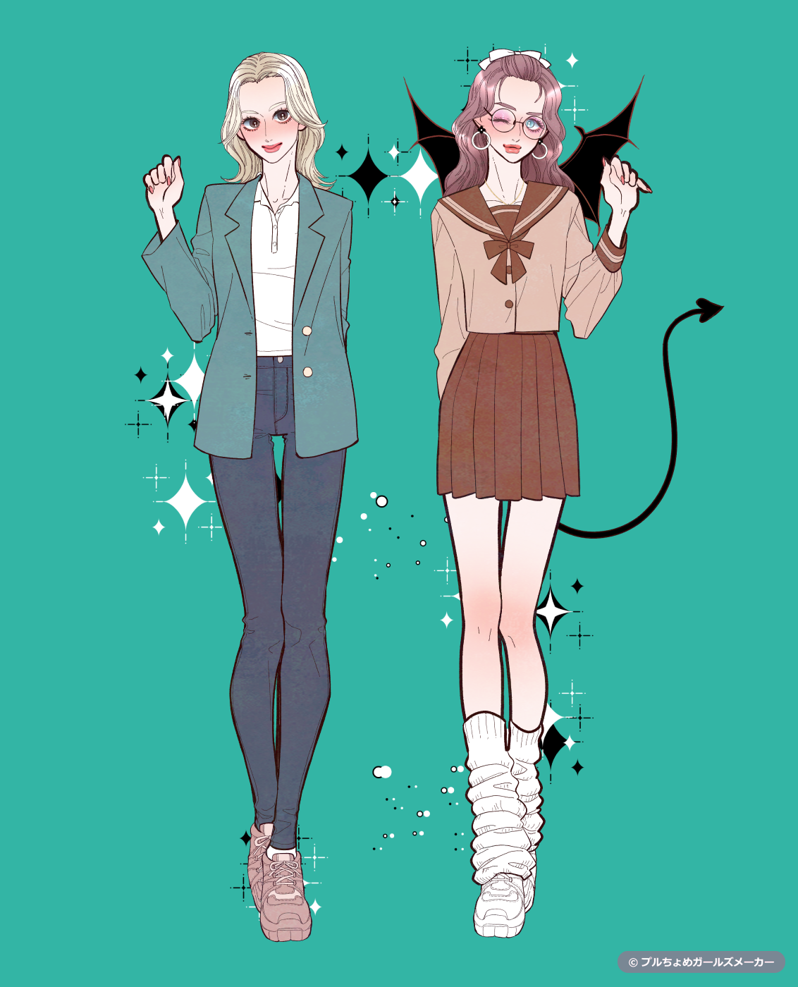 ガールズメーカーで作られた女の子4