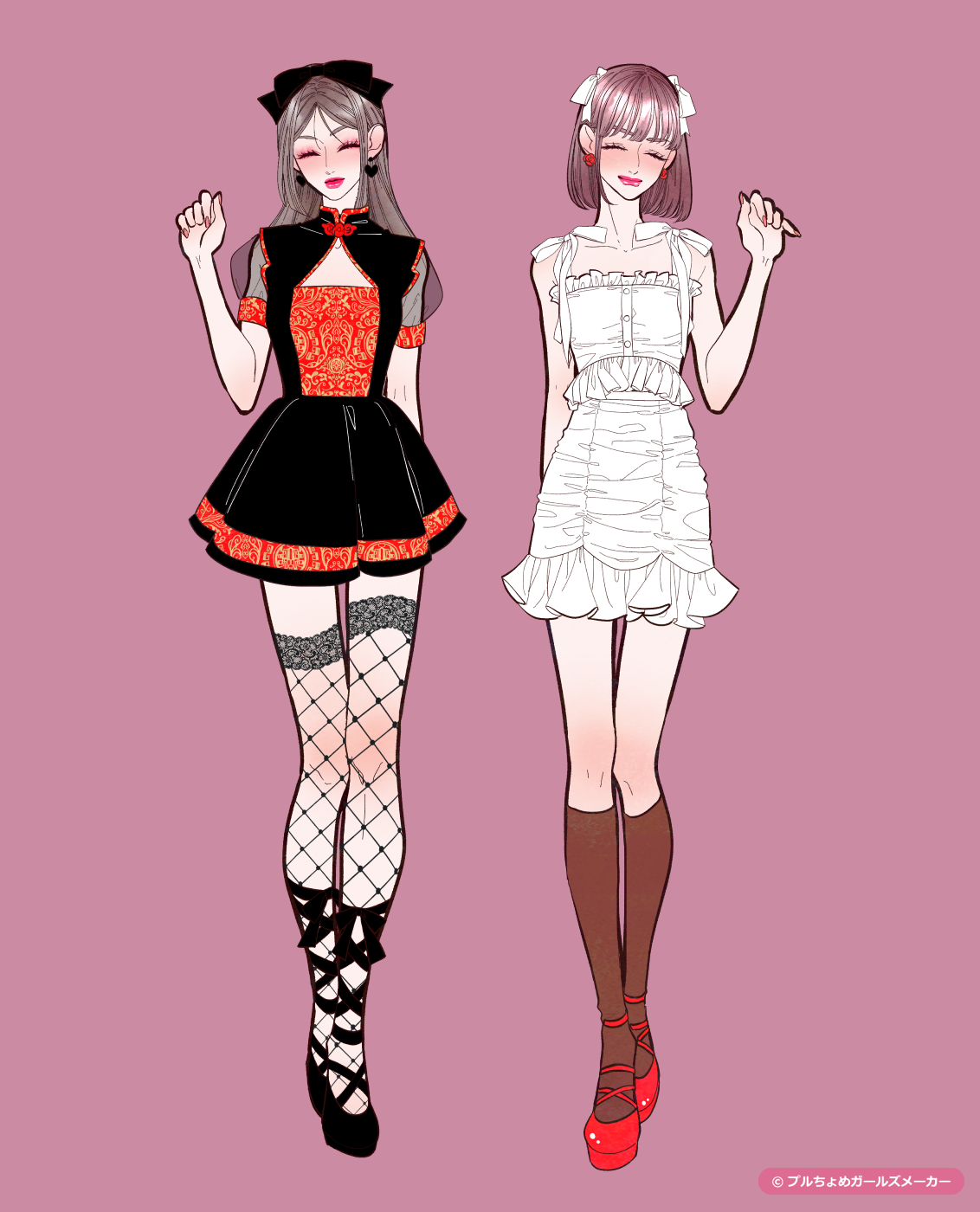 ガールズメーカーで作られた女の子3