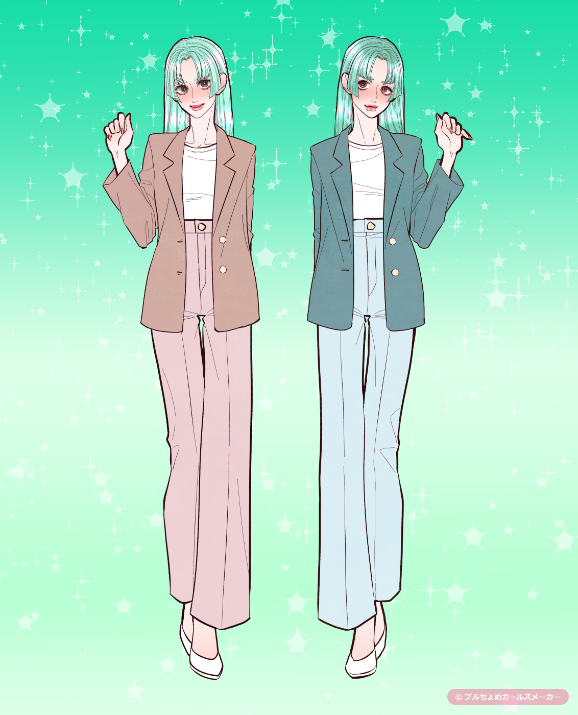 ガールズメーカーで作られた女の子5