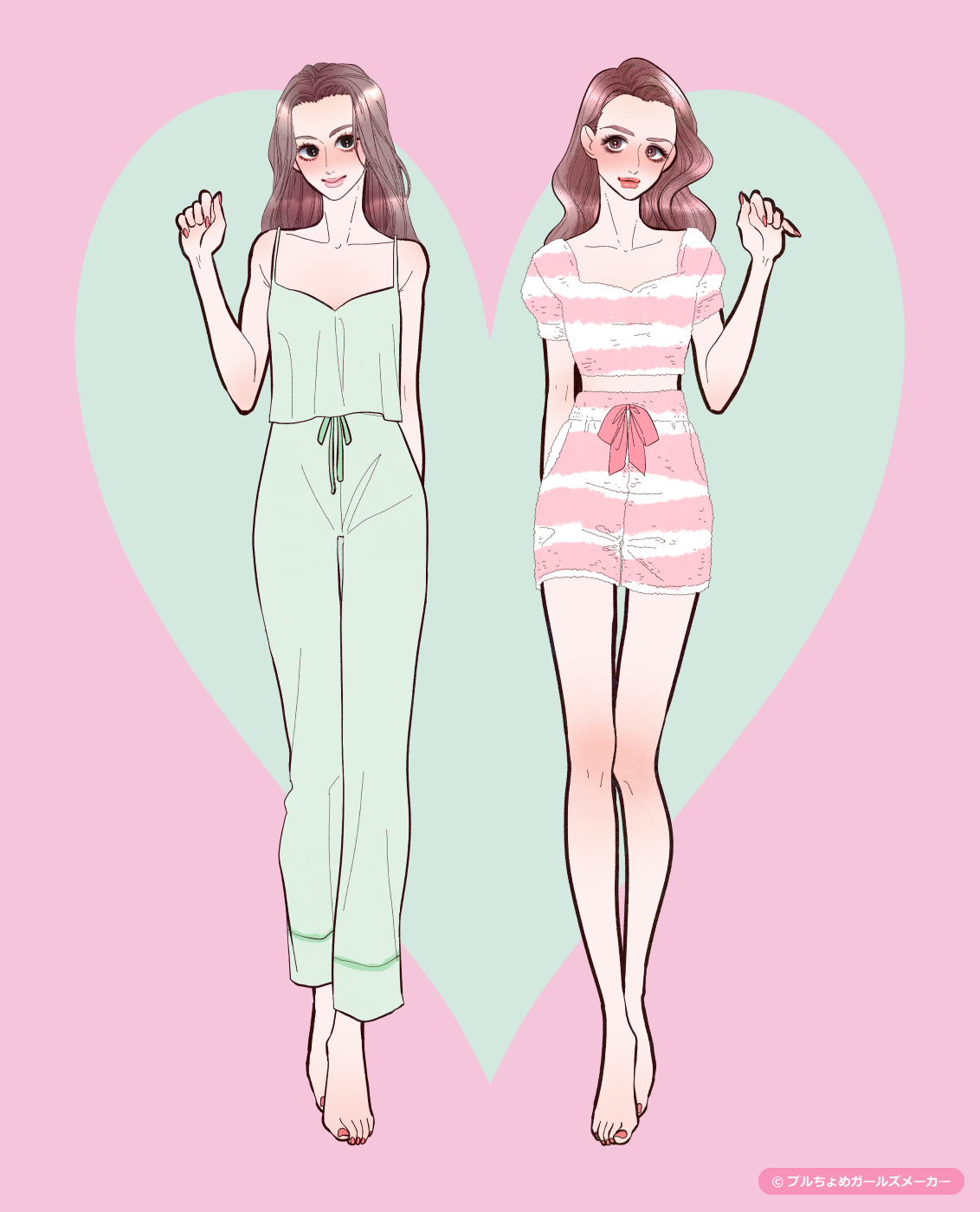 ガールズメーカーで作られた女の子2