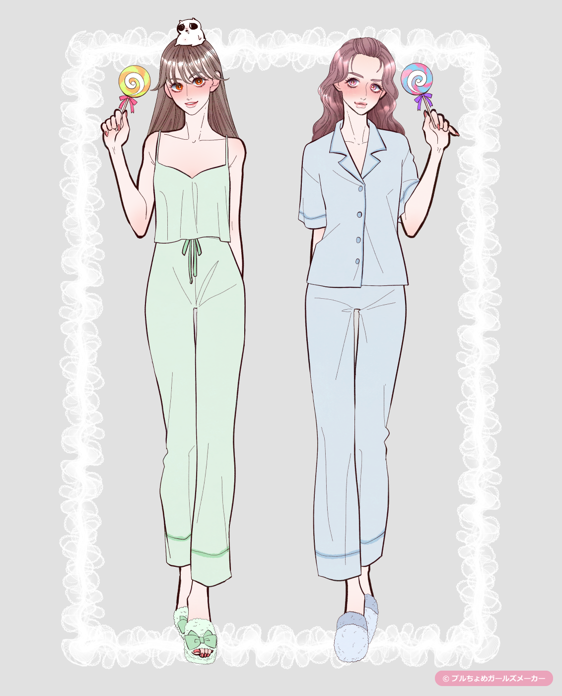 ガールズメーカーで作られた女の子1