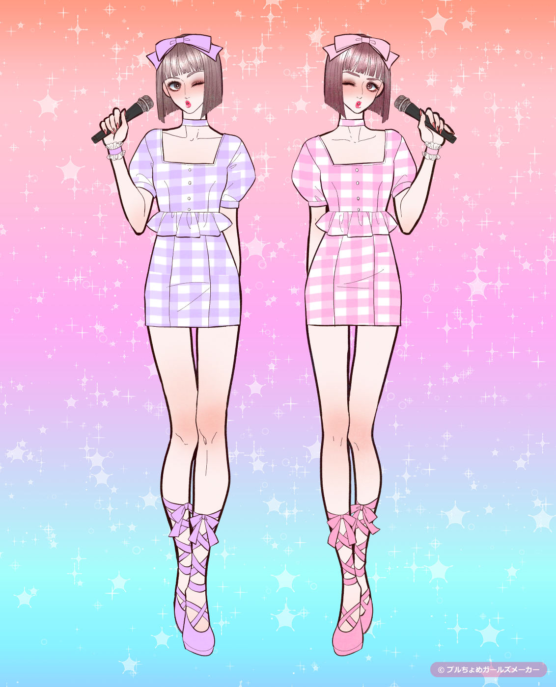 ガールズメーカーで作られた女の子5
