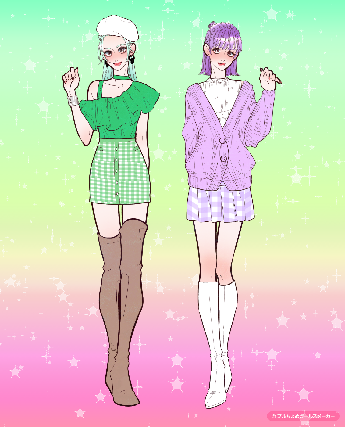 ガールズメーカーで作られた女の子5