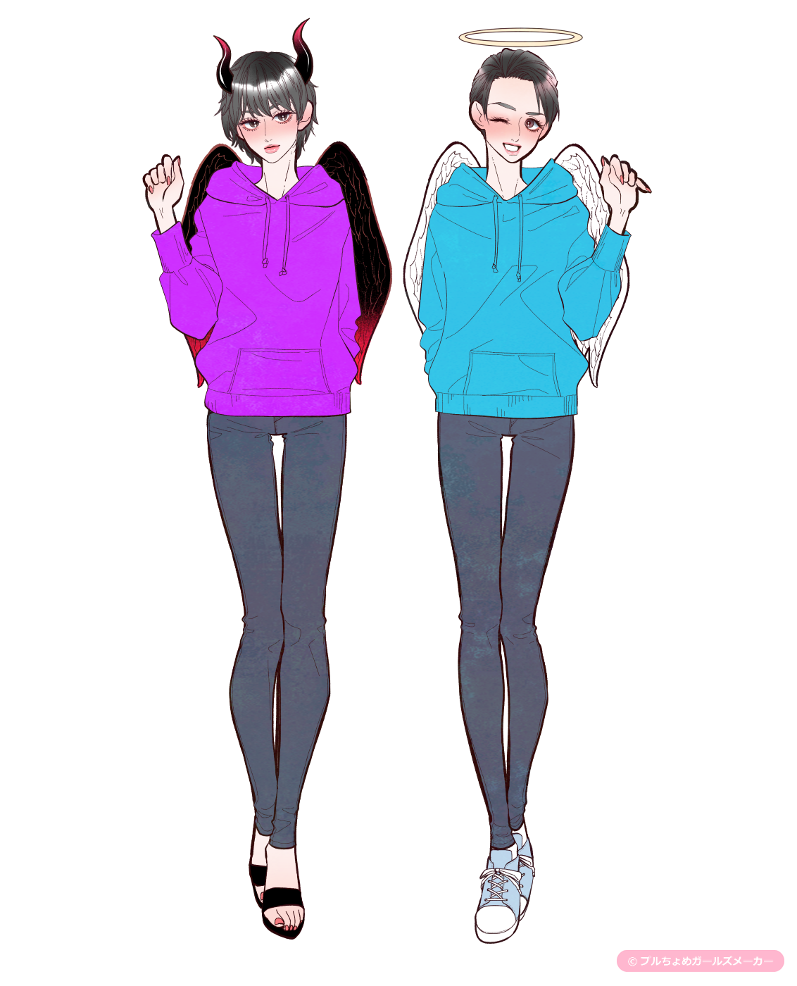 ガールズメーカーで作られた女の子13