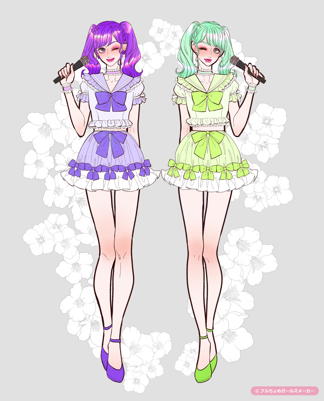 ガールズメーカーで作られた女の子3