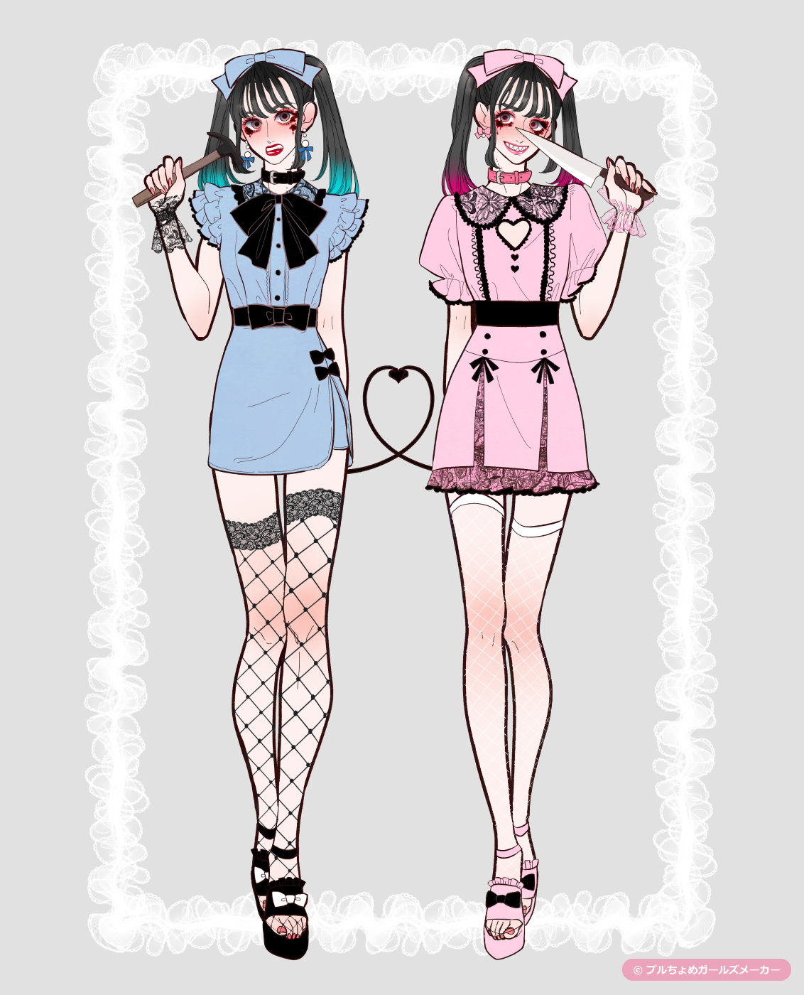 ガールズメーカーで作られた女の子3