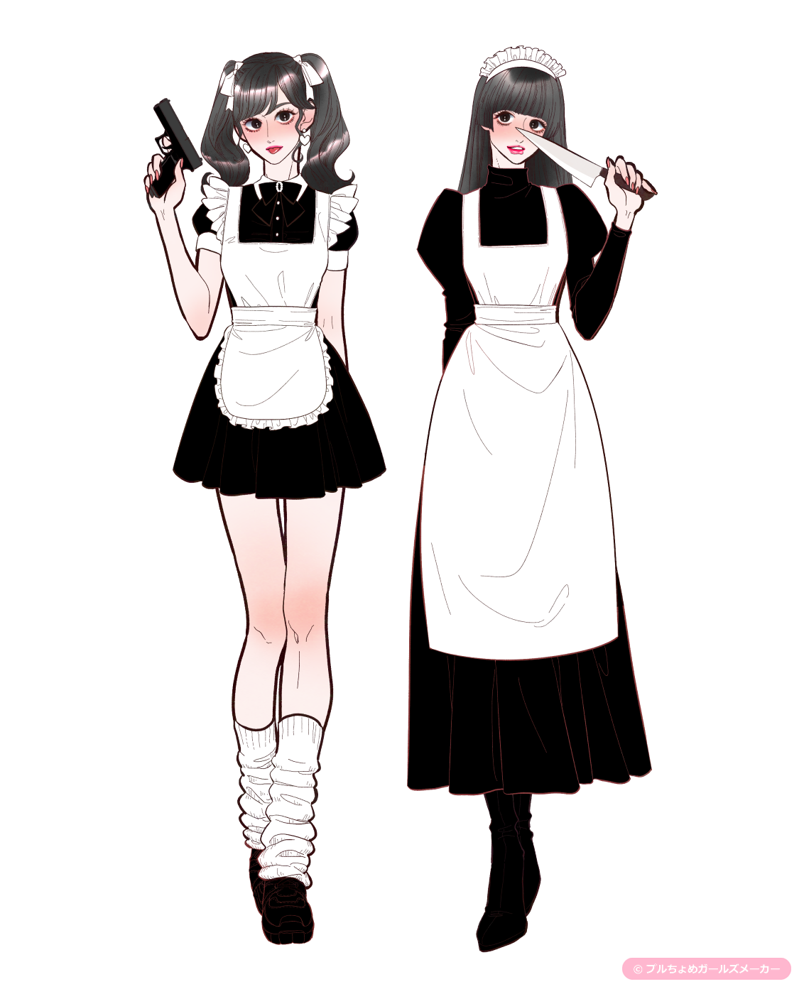 ガールズメーカーで作られた女の子2