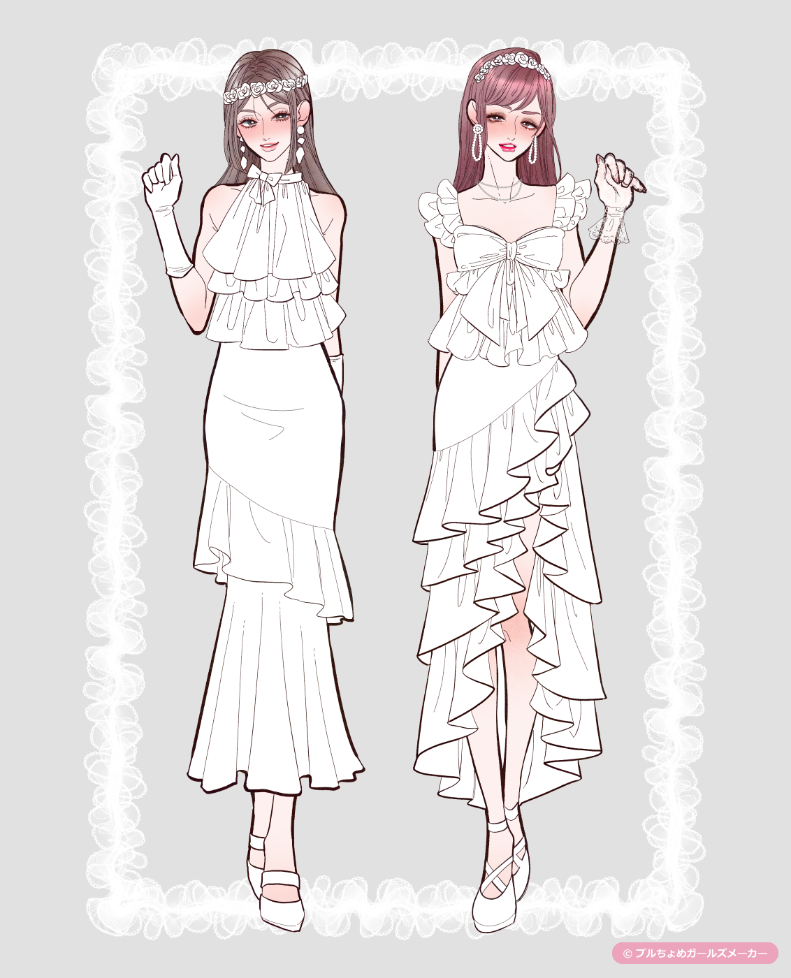 ガールズメーカーで作られた女の子5