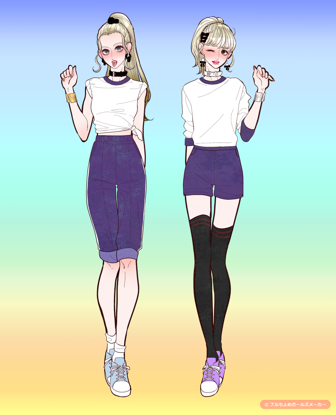 ガールズメーカーで作られた女の子2