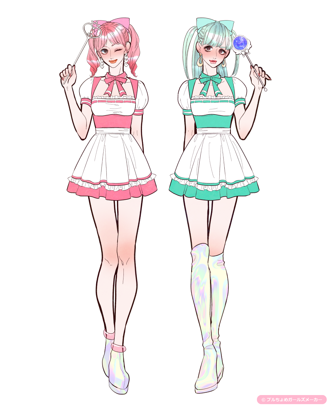 ガールズメーカーで作られた女の子3