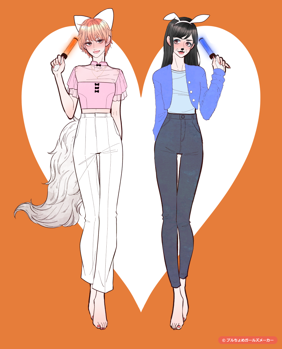 ガールズメーカーで作られた女の子7