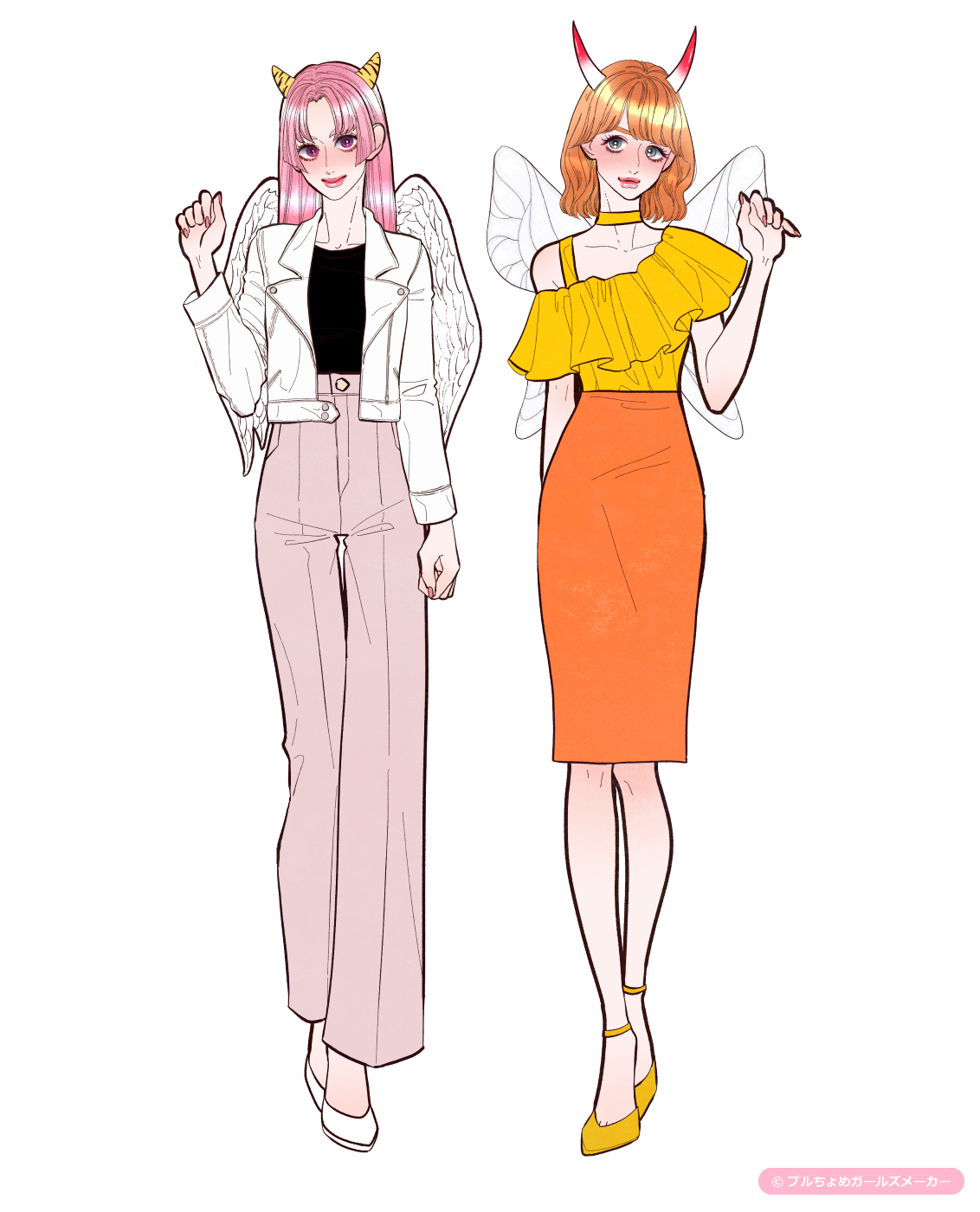 ガールズメーカーで作られた女の子2