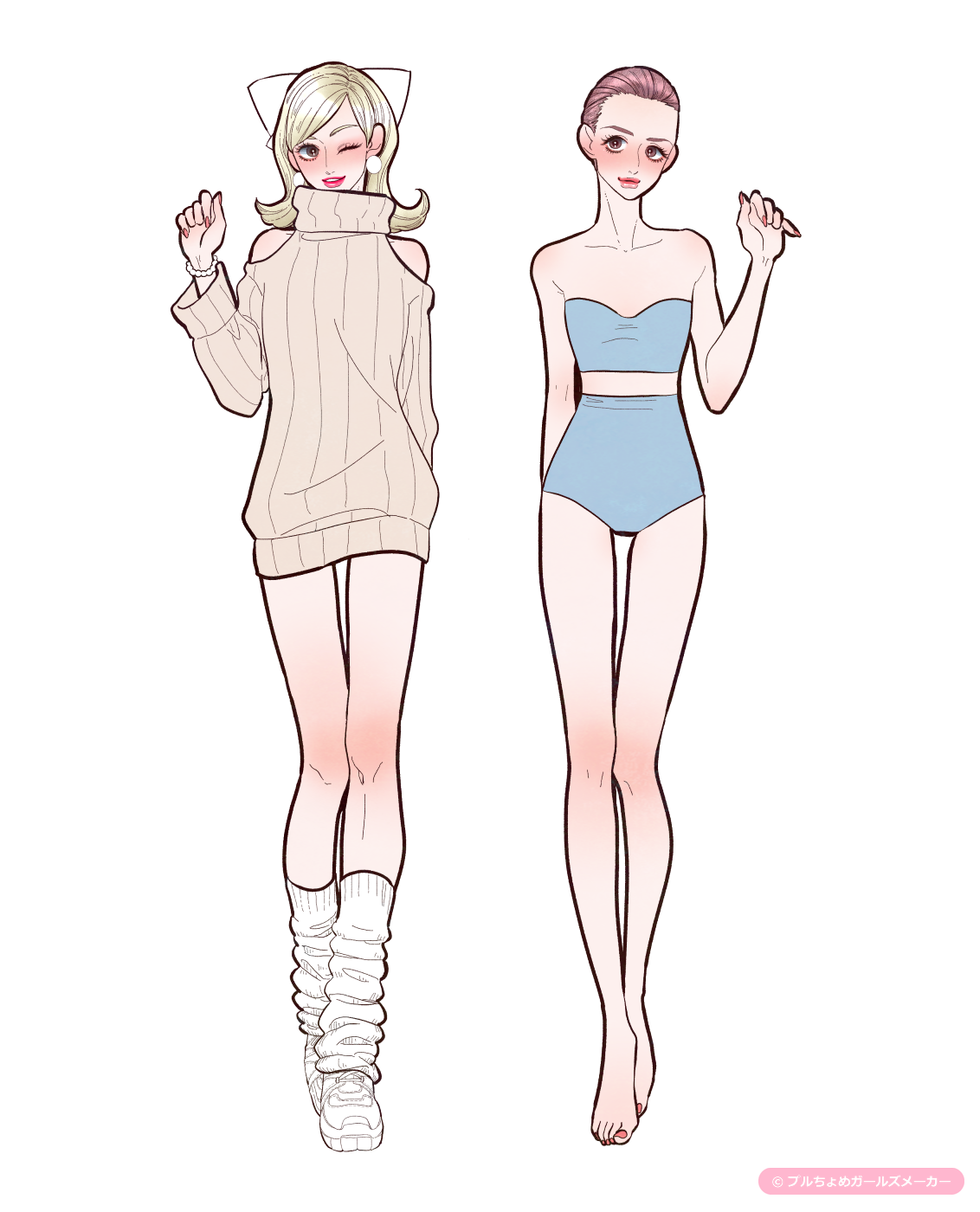 ガールズメーカーで作られた女の子6