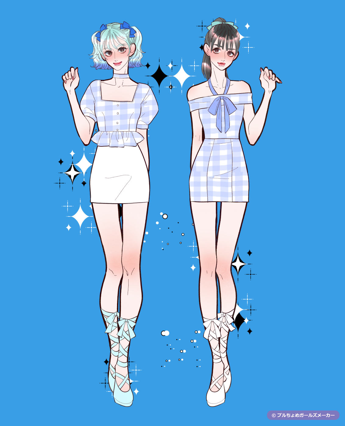 ガールズメーカーで作られた女の子2