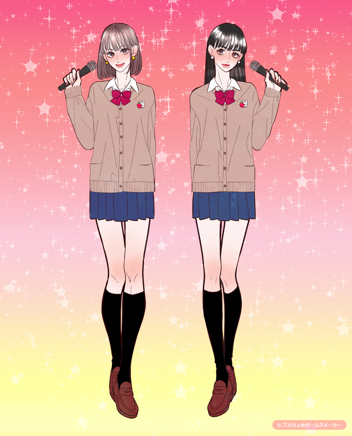 ガールズメーカーで作られた女の子3