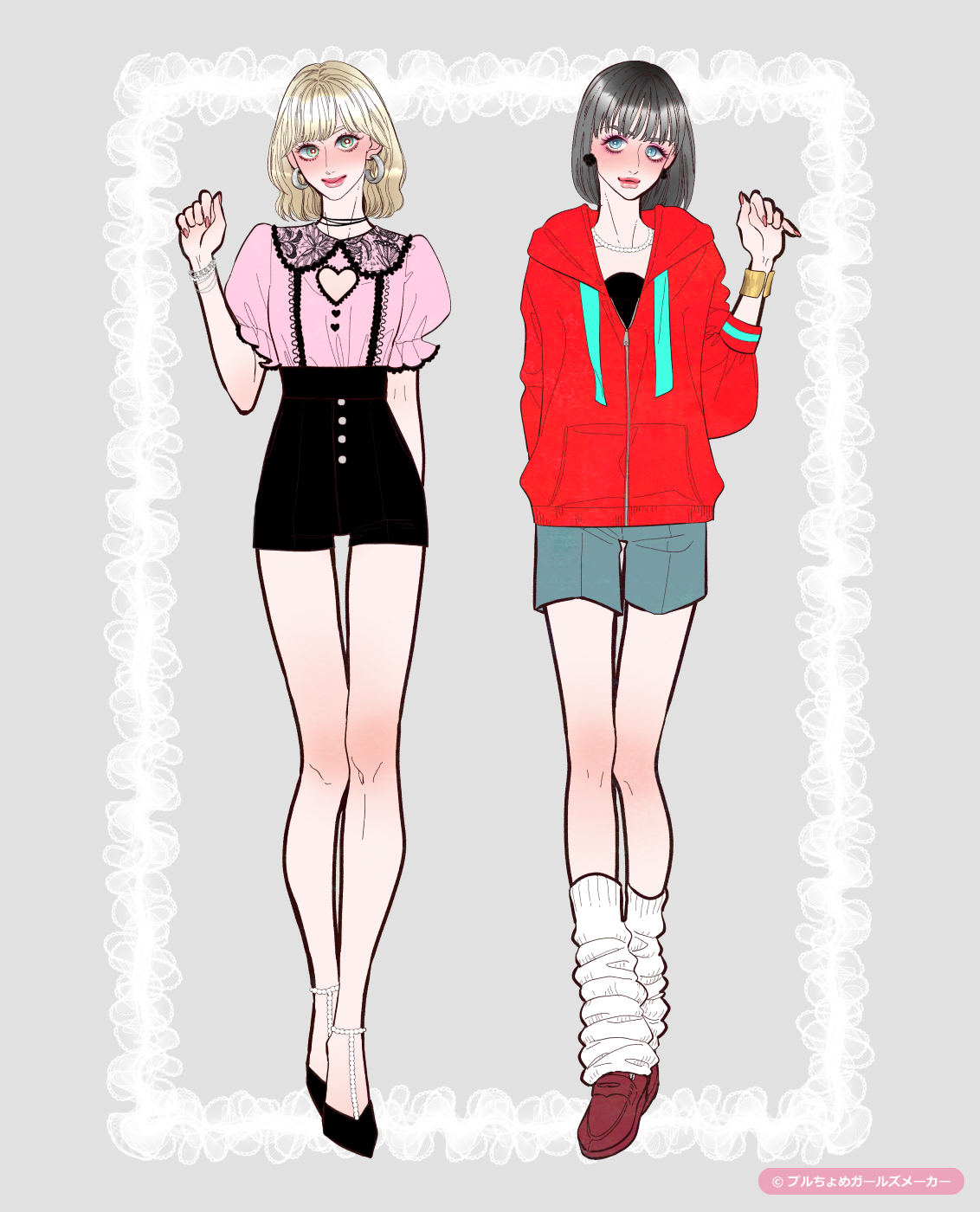 ガールズメーカーで作られた女の子7