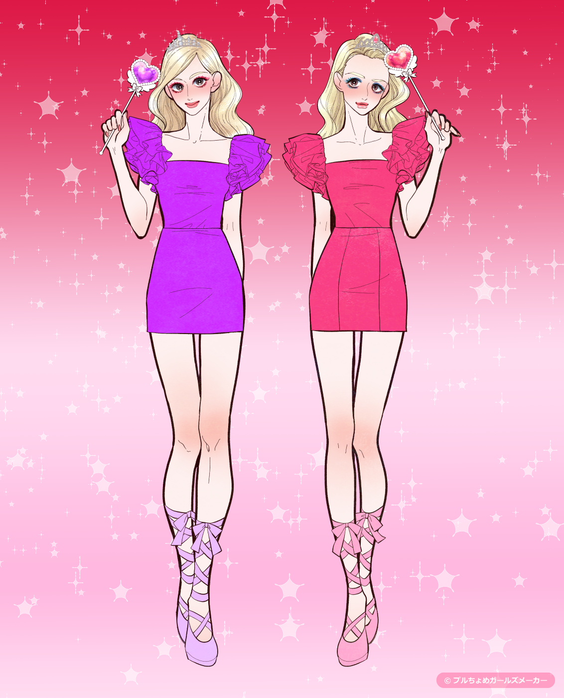 ガールズメーカーで作られた女の子2