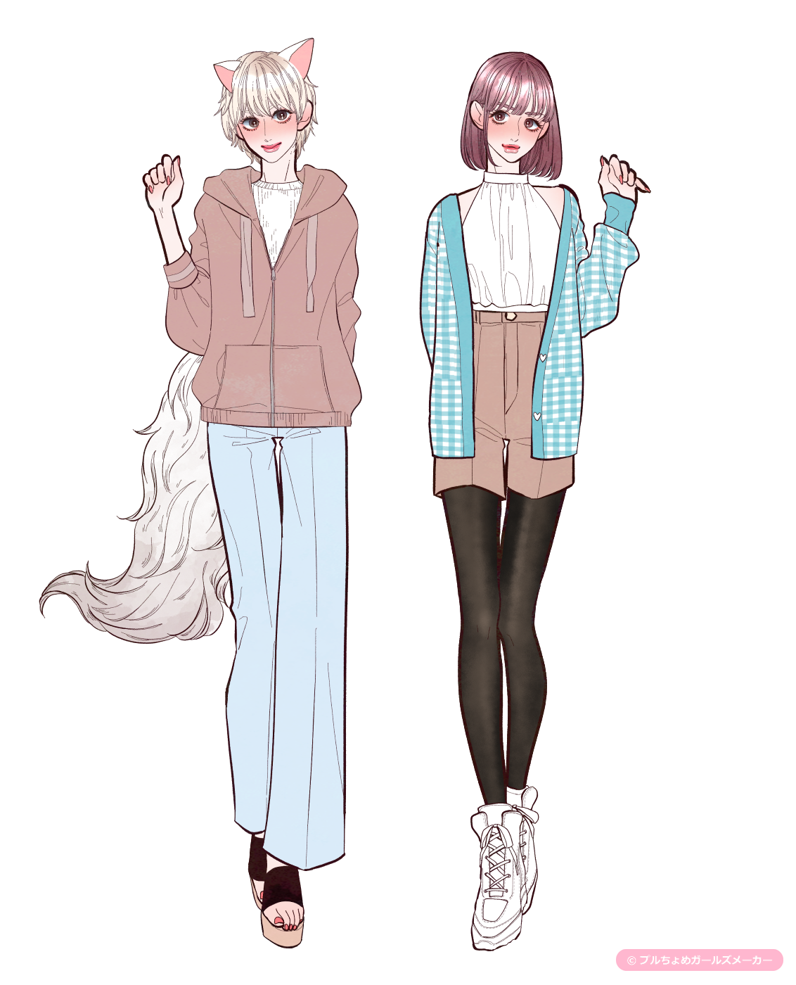 ガールズメーカーで作られた女の子2