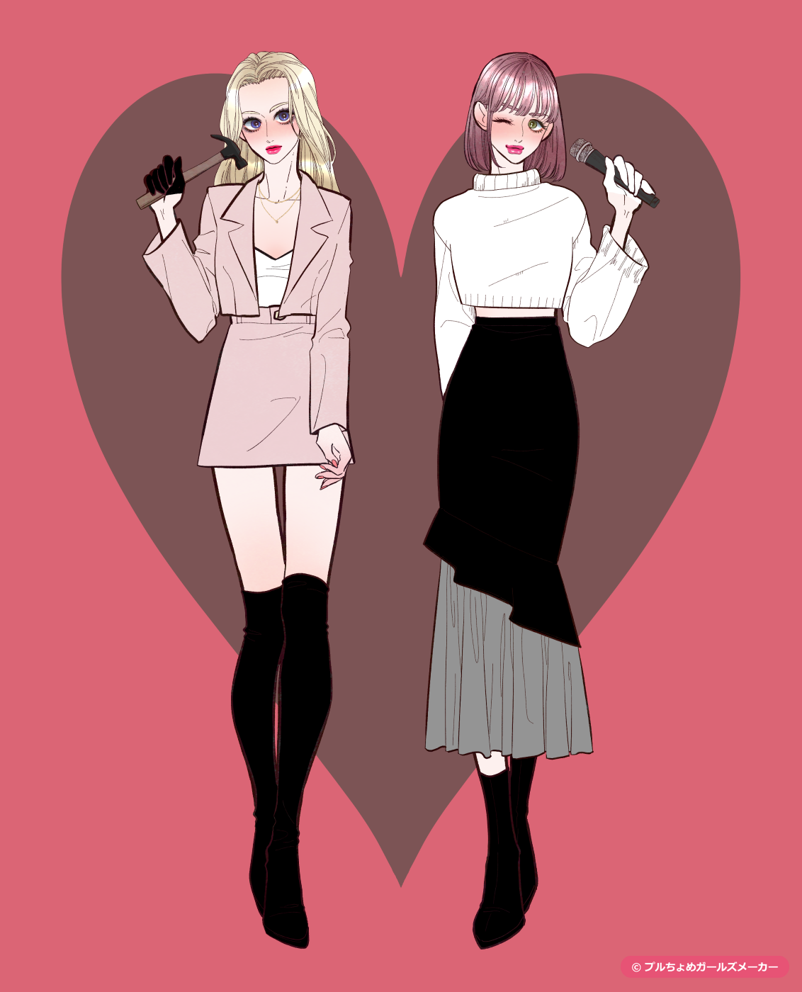 ガールズメーカーで作られた女の子3