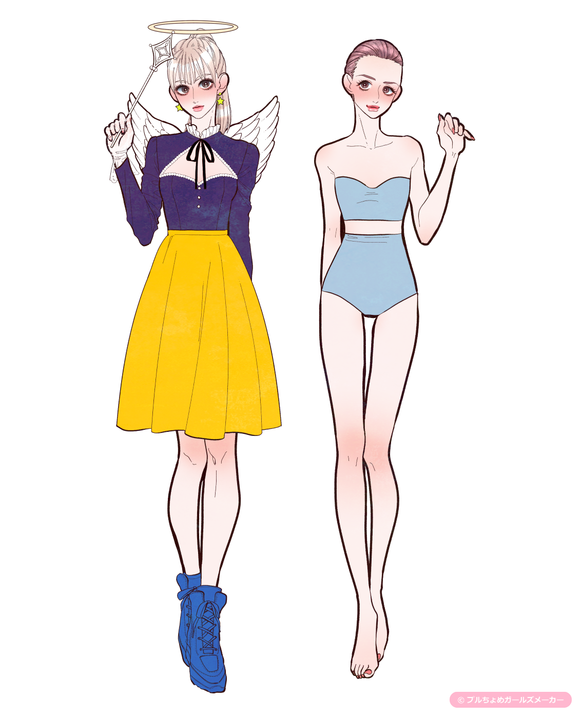 ガールズメーカーで作られた女の子2