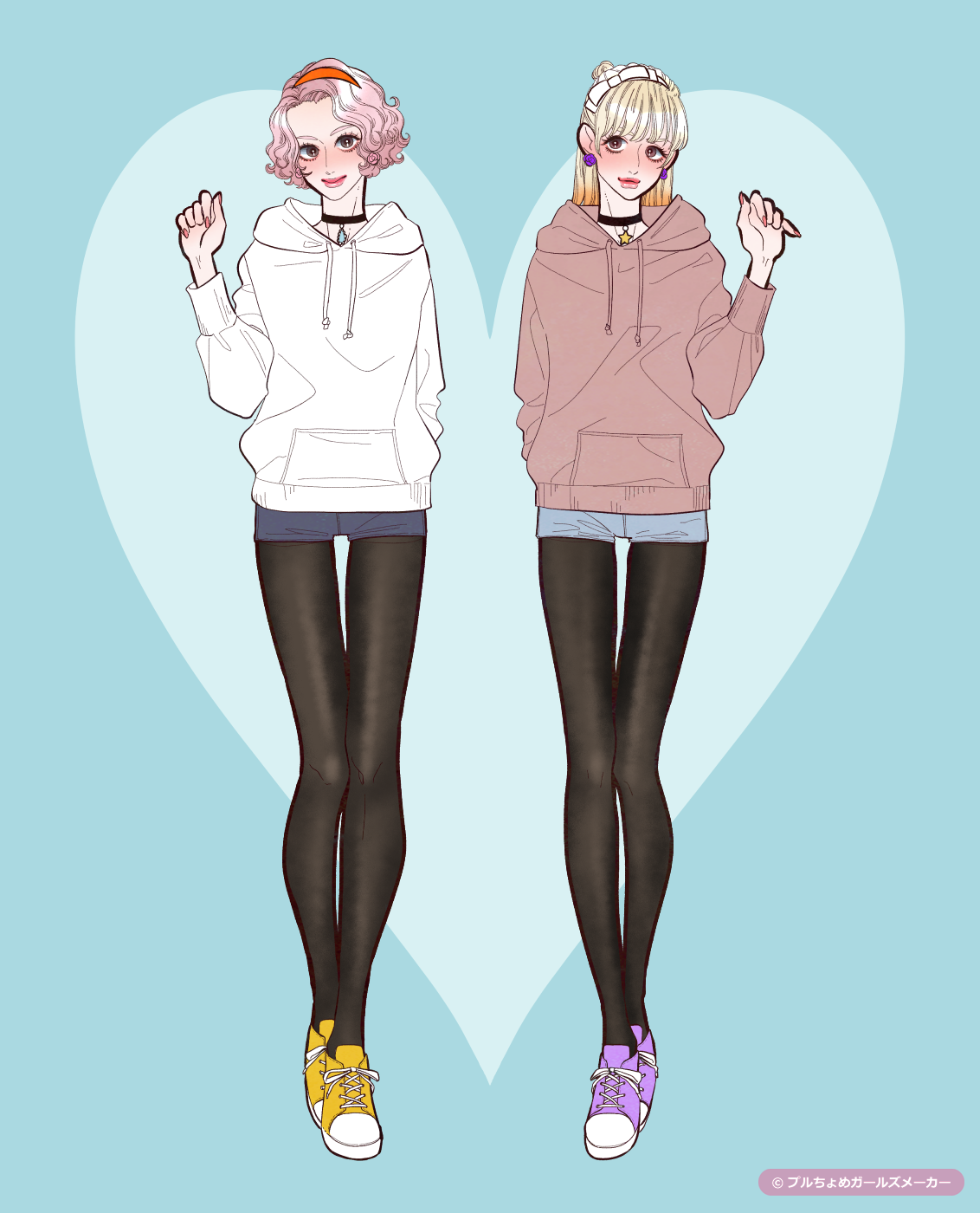 ガールズメーカーで作られた女の子4