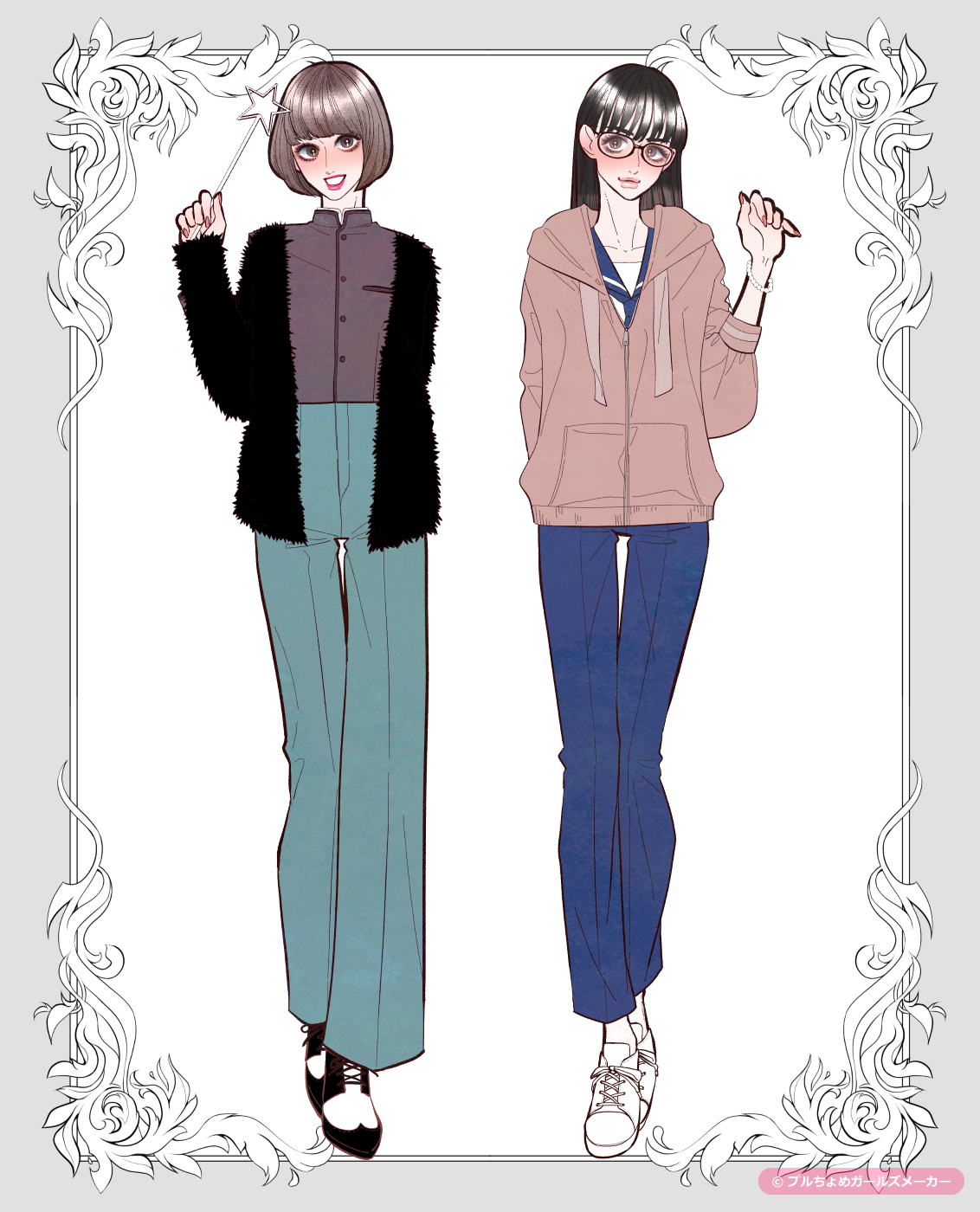 ガールズメーカーで作られた女の子16