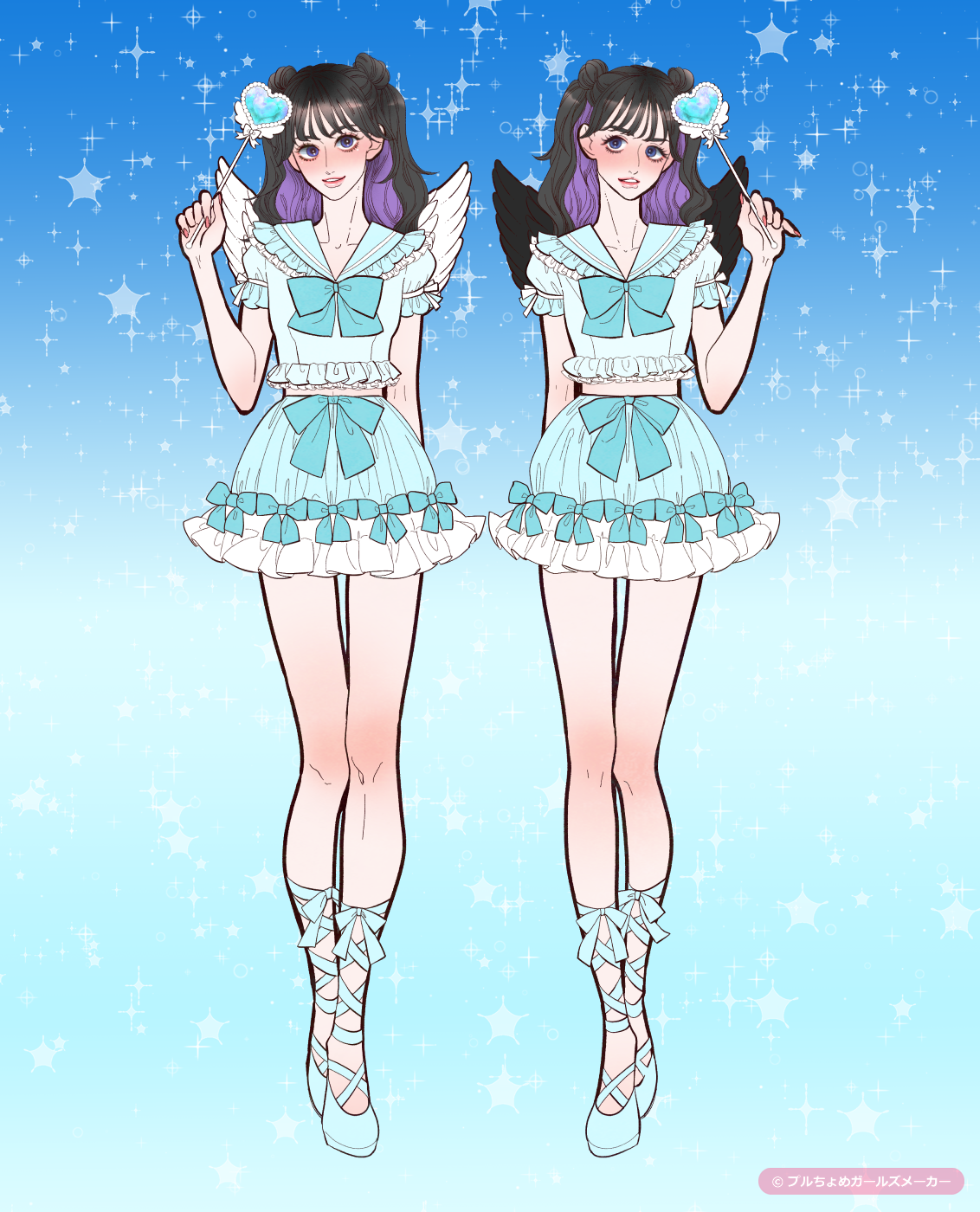 ガールズメーカーで作られた女の子2