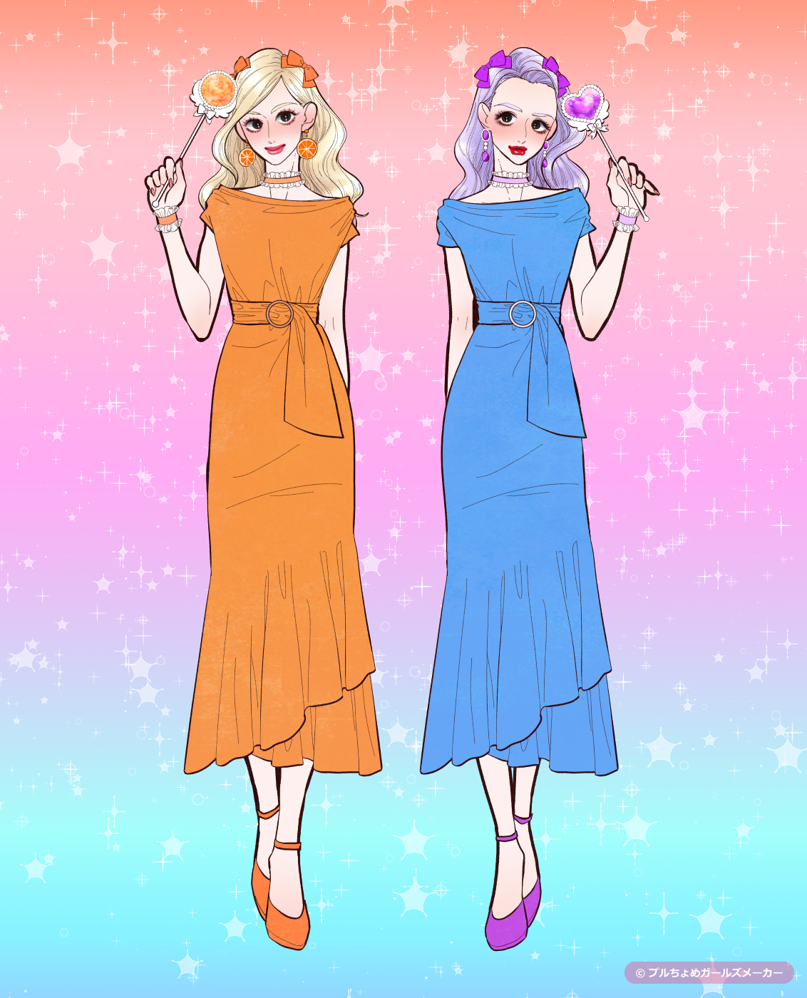 ガールズメーカーで作られた女の子1