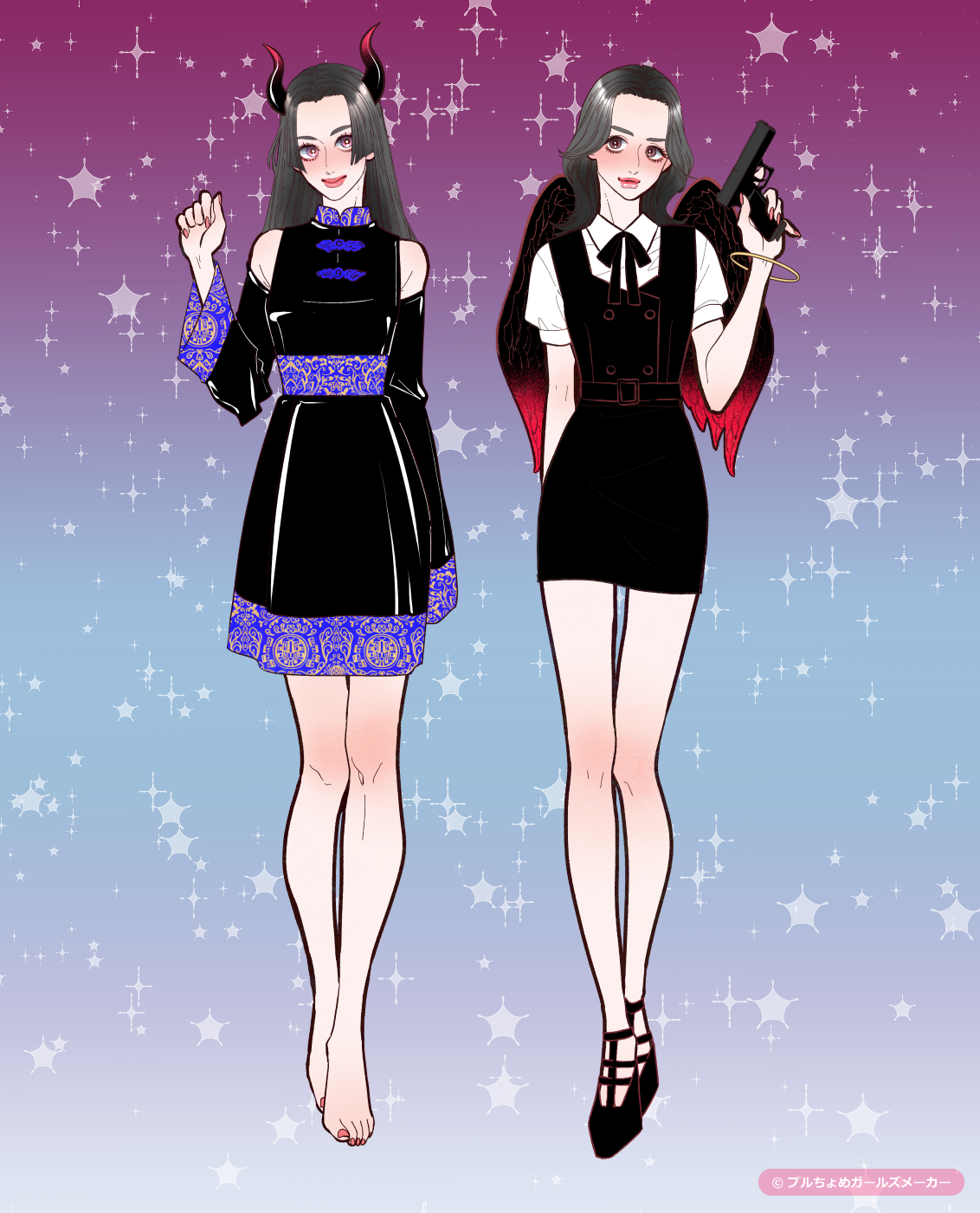 ガールズメーカーで作られた女の子4