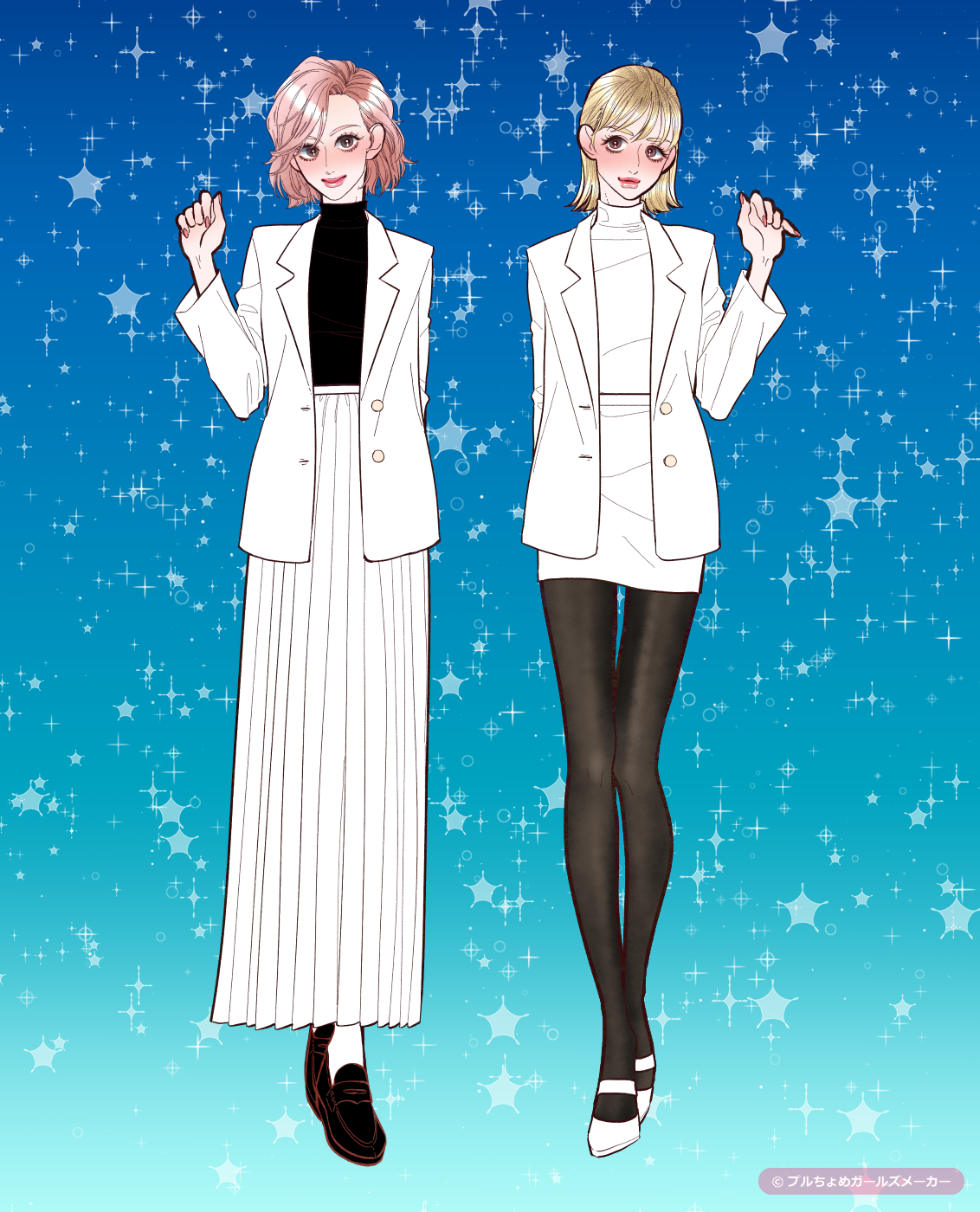 ガールズメーカーで作られた女の子1