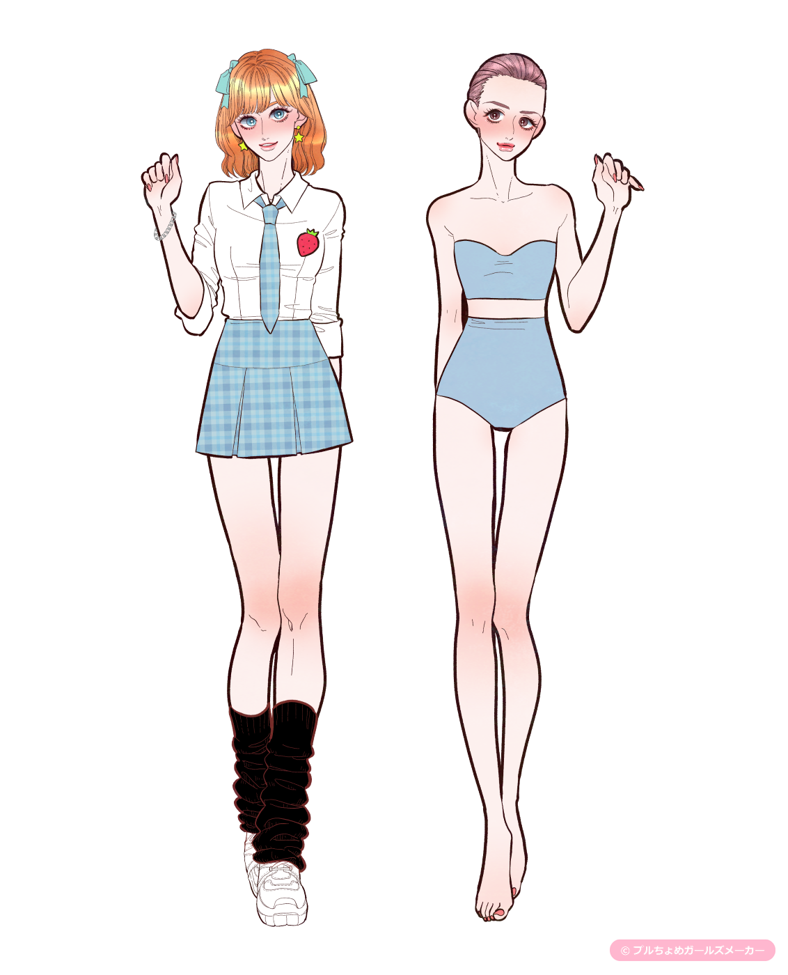 ガールズメーカーで作られた女の子2