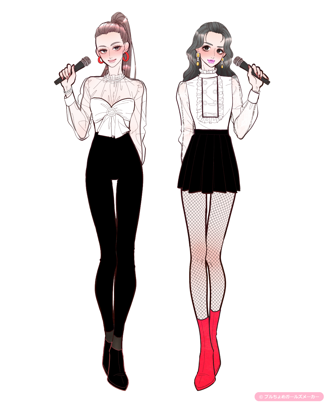 ガールズメーカーで作られた女の子2