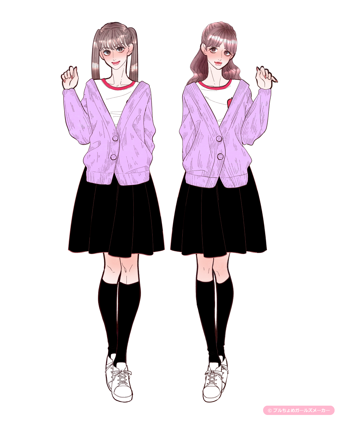 ガールズメーカーで作られた女の子5