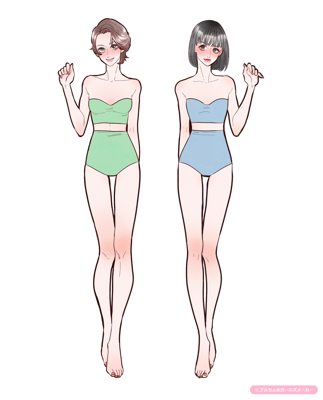 ガールズメーカーで作られた女の子3