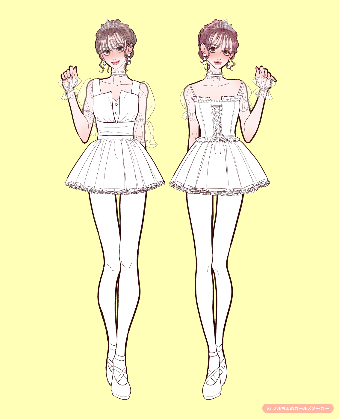 ガールズメーカーで作られた女の子4