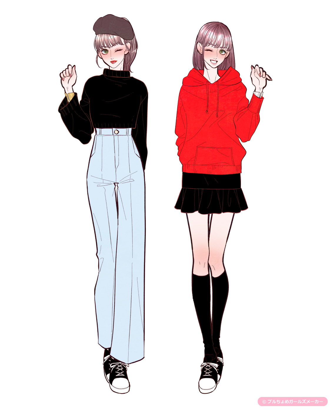 ガールズメーカーで作られた女の子5