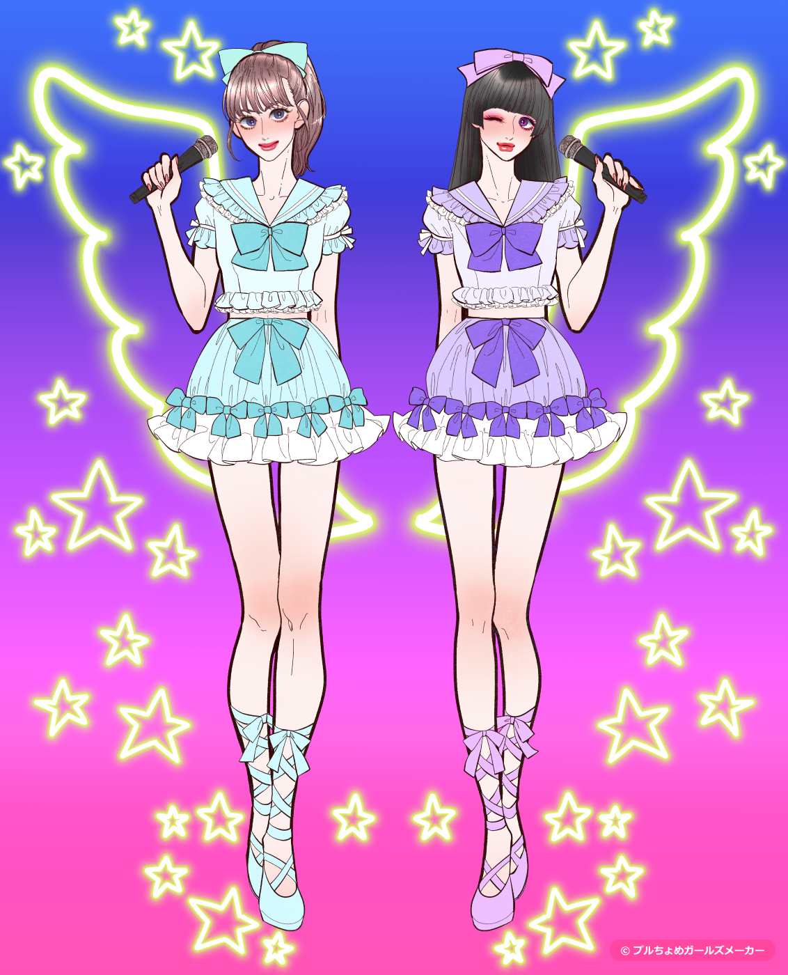 ガールズメーカーで作られた女の子8