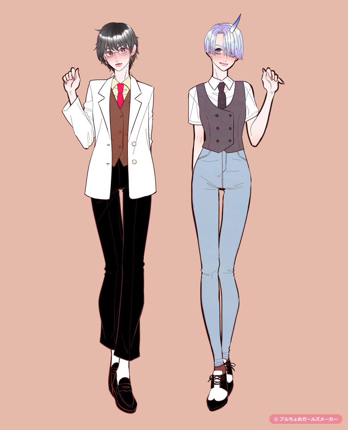 ガールズメーカーで作られた女の子14