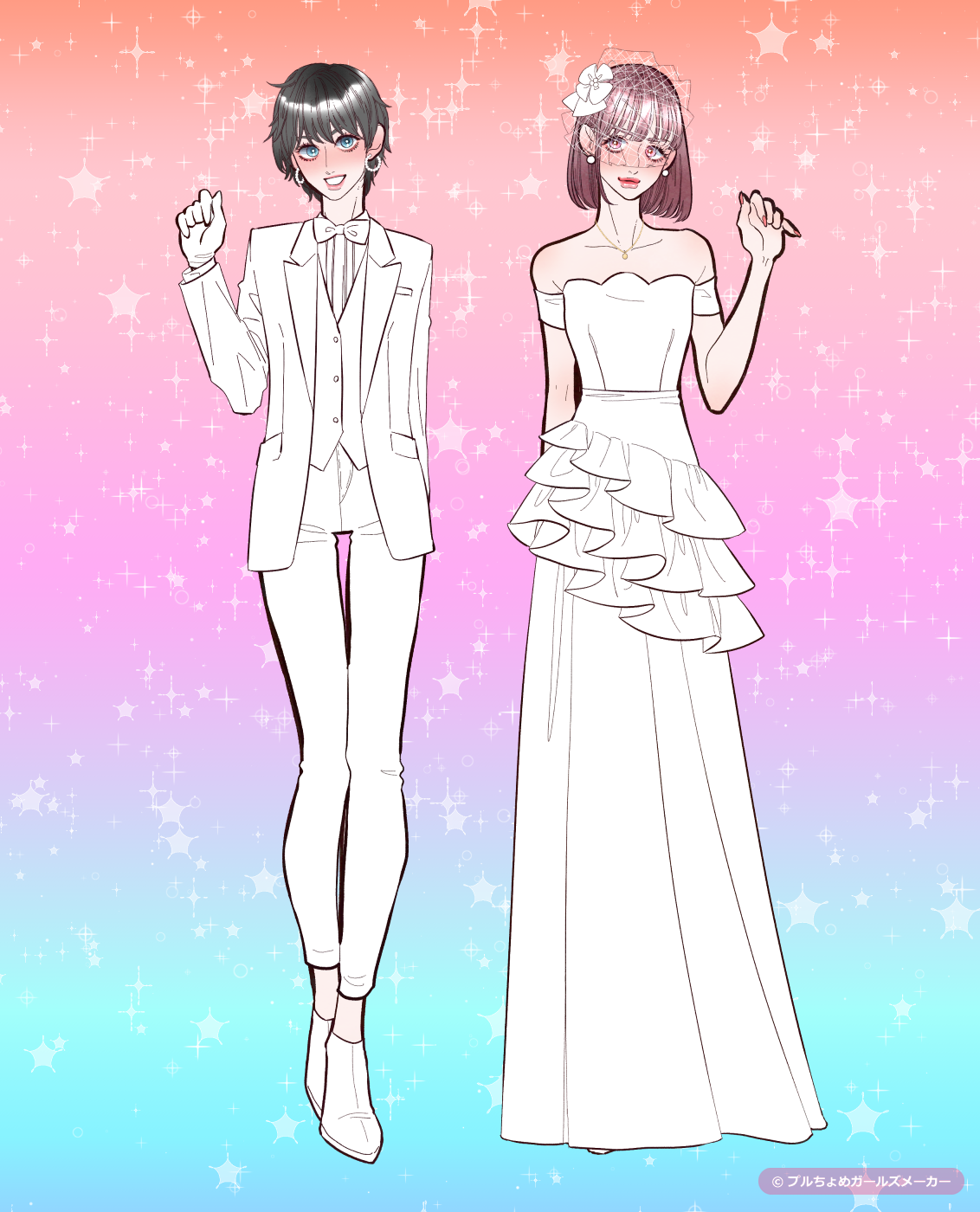 ガールズメーカーで作られた女の子3