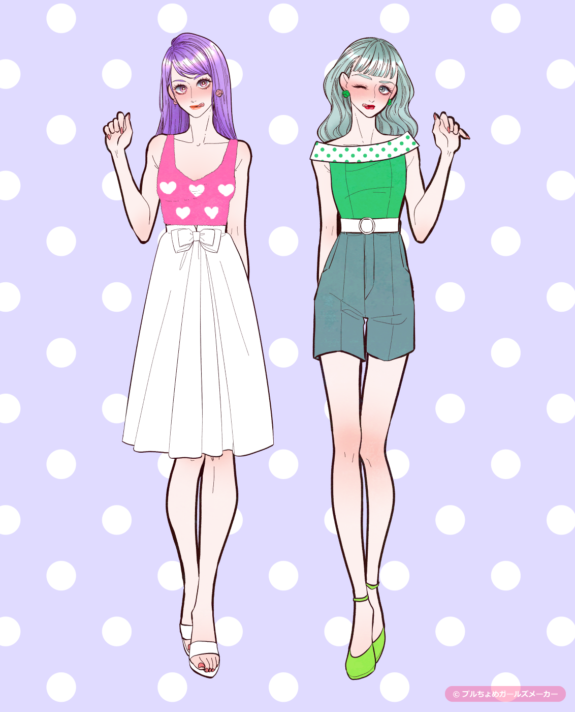 ガールズメーカーで作られた女の子7