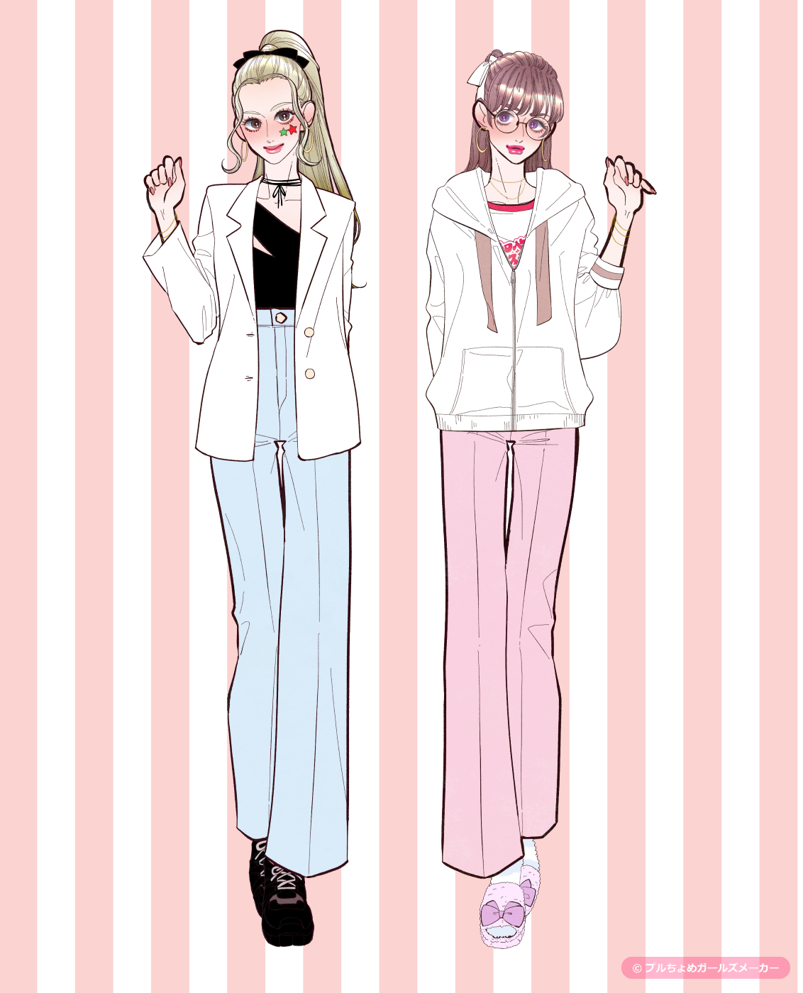 ガールズメーカーで作られた女の子1