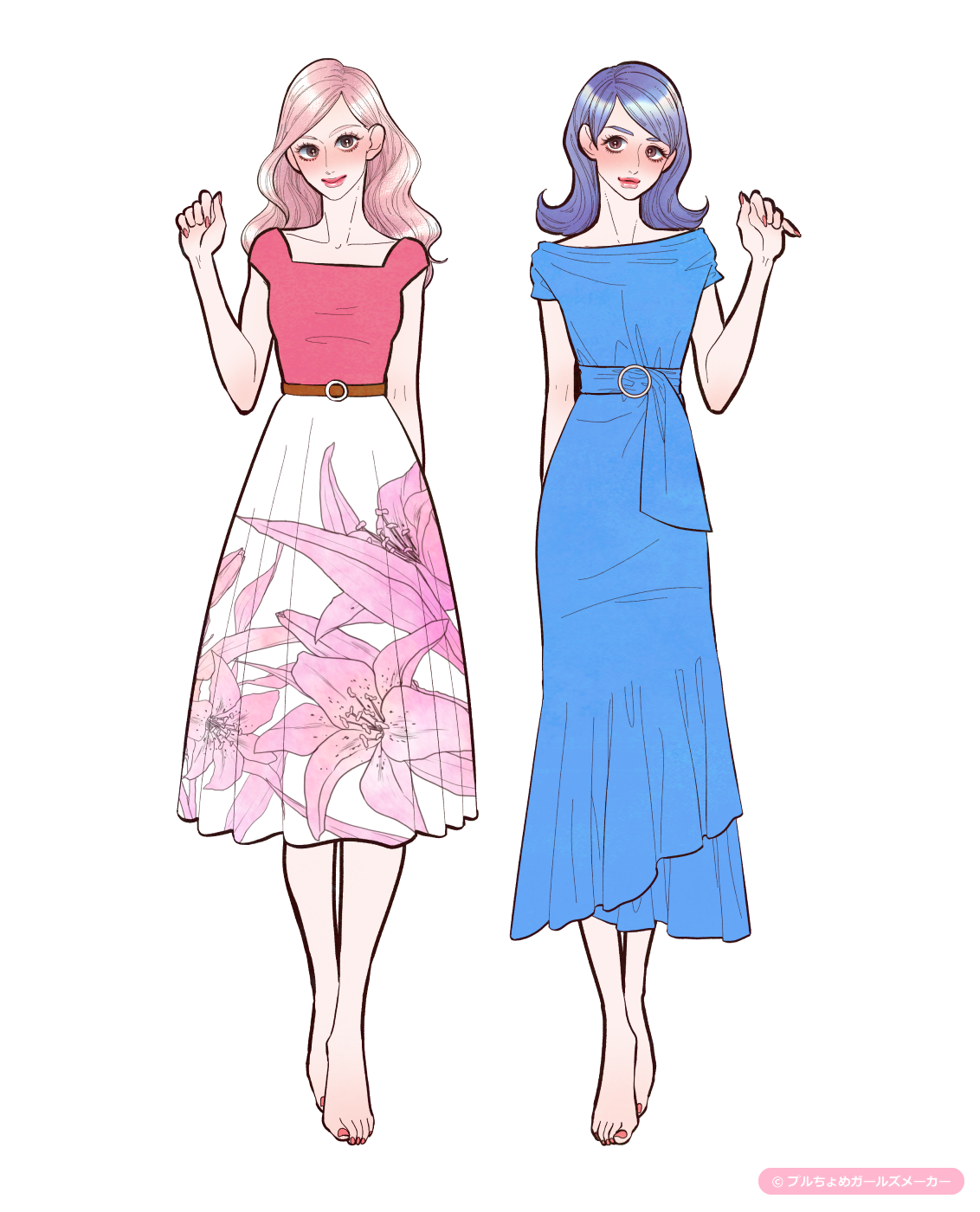 ガールズメーカーで作られた女の子4