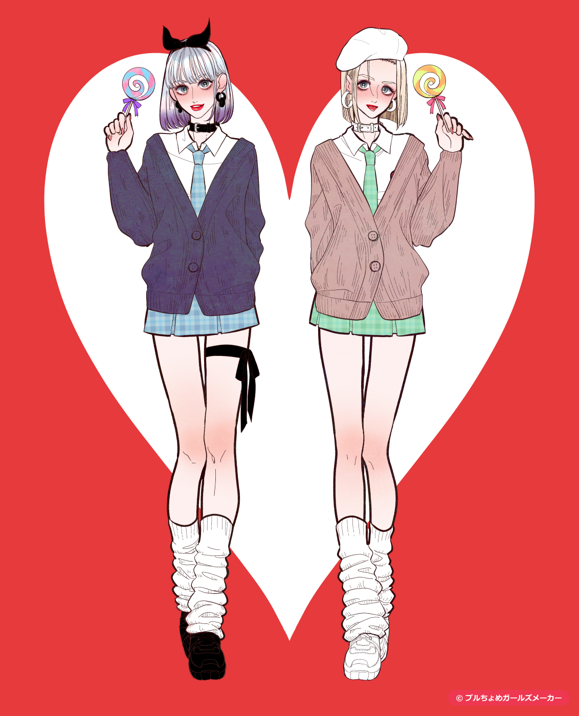 ガールズメーカーで作られた女の子4