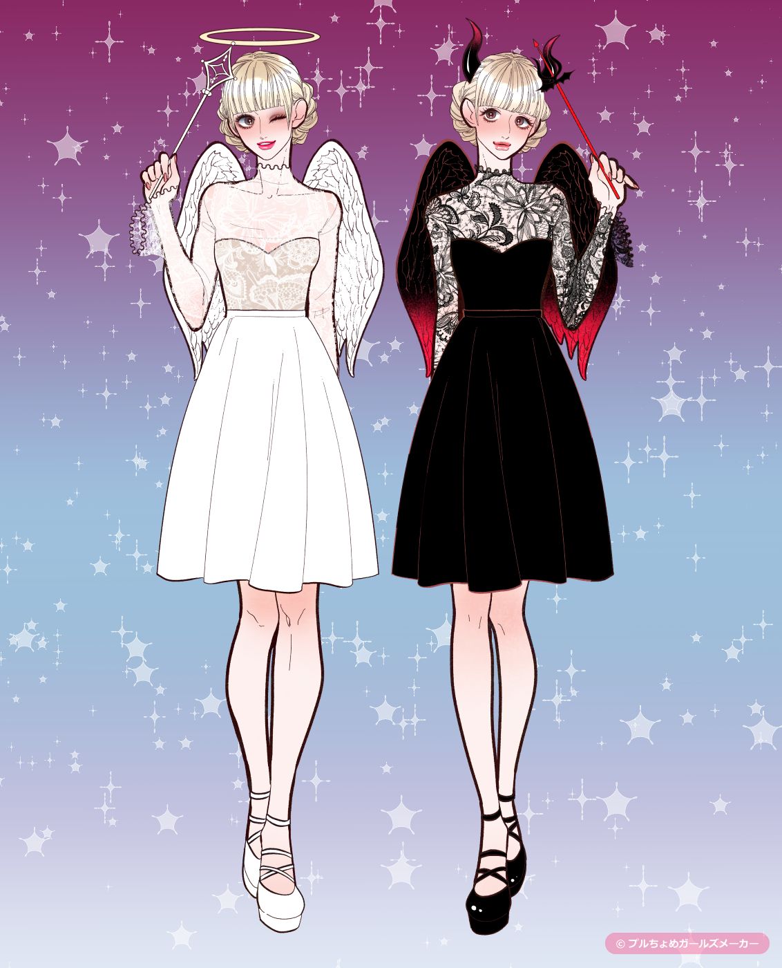 ガールズメーカーで作られた女の子2