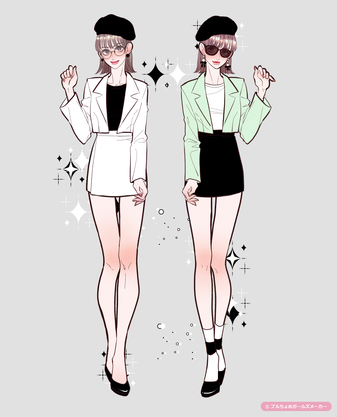 ガールズメーカーで作られた女の子6