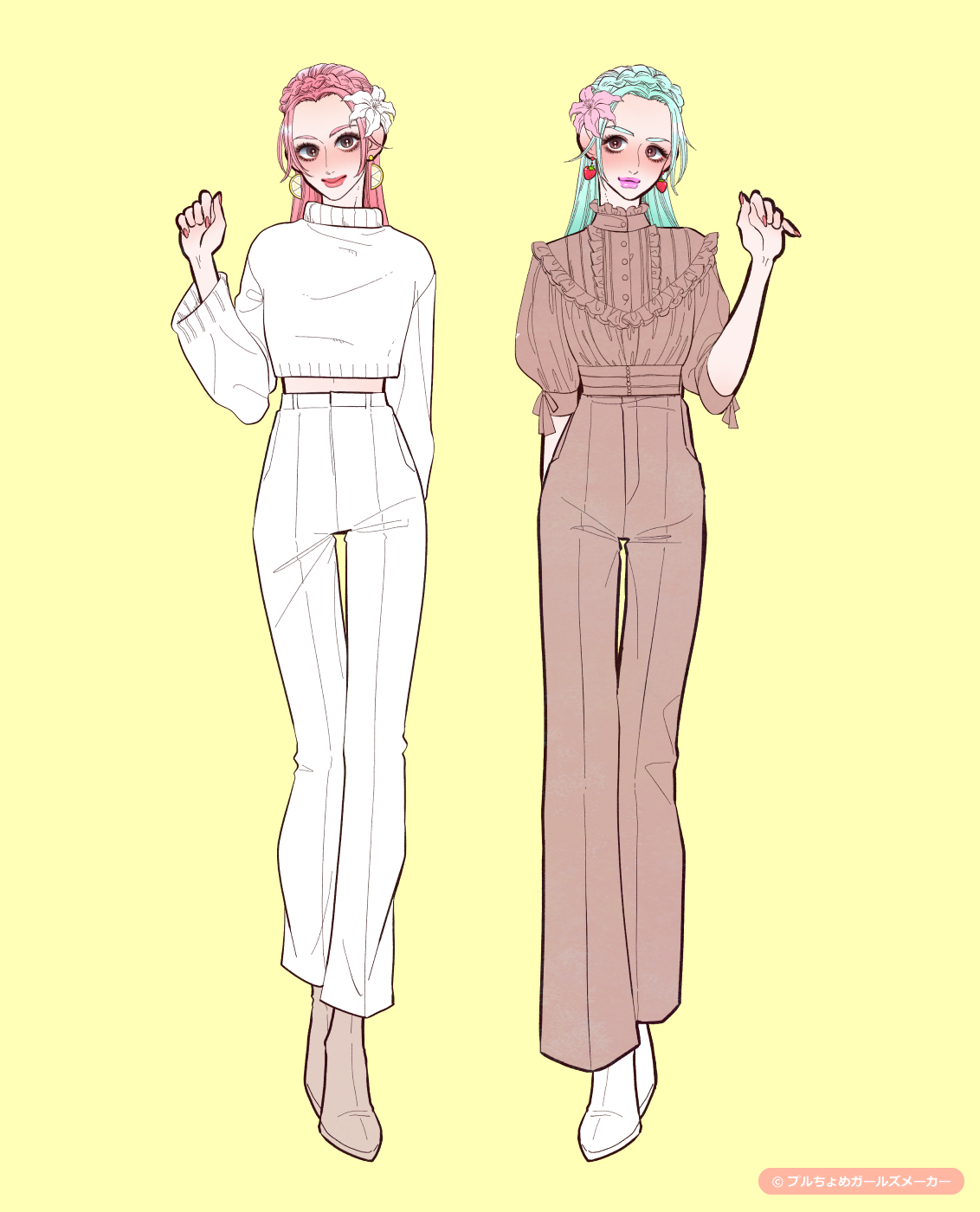 ガールズメーカーで作られた女の子8
